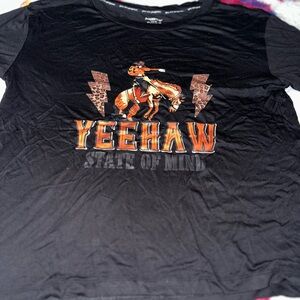 YEEHAW STATE OF MIND! These are the coziest shirts I have!!!